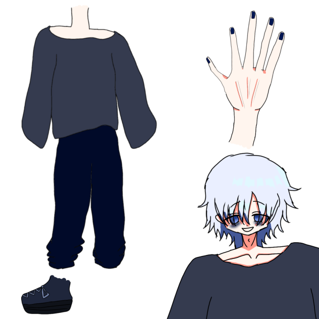 なんか描いたオリキャラ