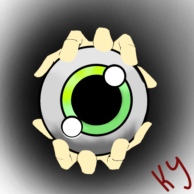 grabing eye