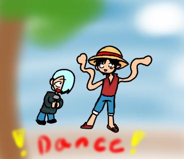 Luffy with a oc 2  cover