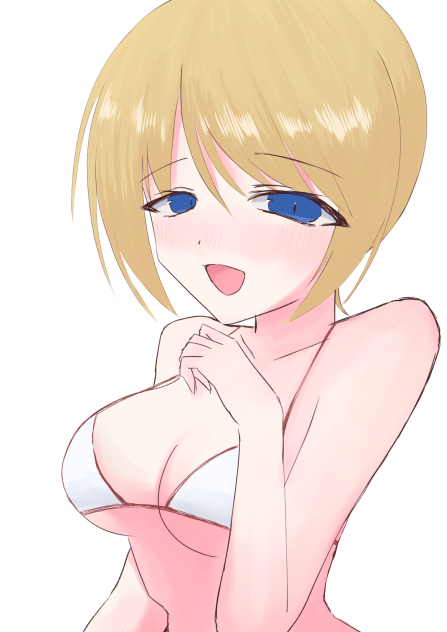 水着女子、描いてみた~