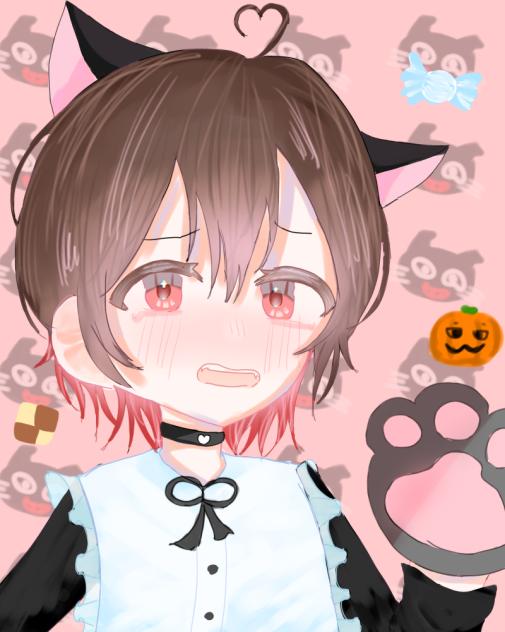 遅めのハロウィン🐈‍⬛❤️、、、？