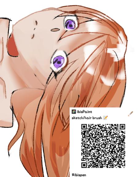upsidedown QR brush 🙃