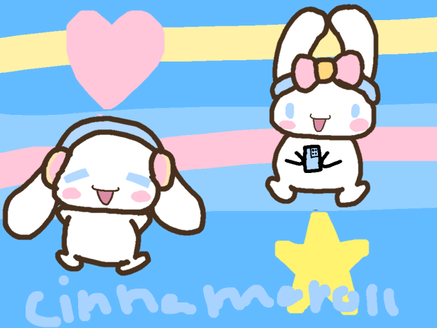Chilling cinnamoroll