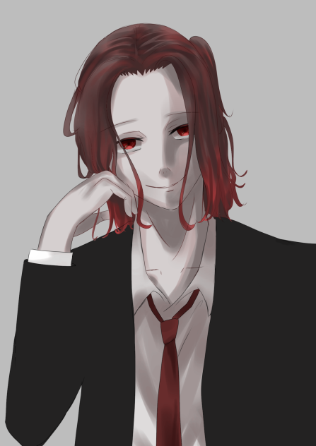 長髪男性