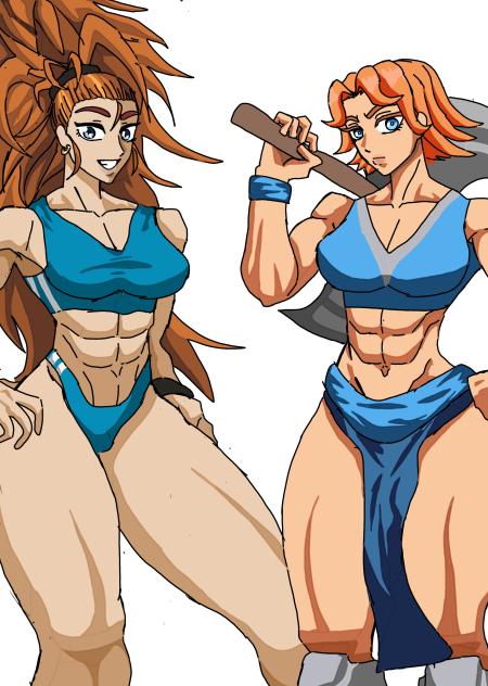 captain Mizuki y valquiria