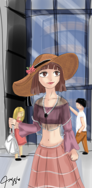 The Lady - ibisPaint