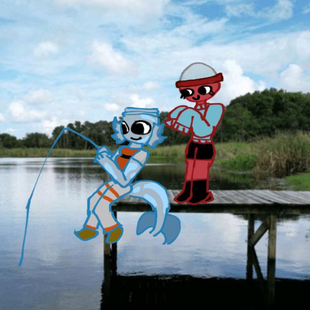 Finn x gigi gambling fish 🐠🐋🐟