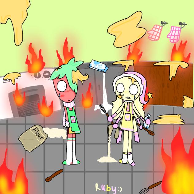 Kitchen in Dandy world like this