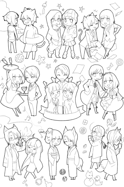 ここから色塗り