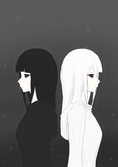 トーキョーグール クロ シロ Ibispaint