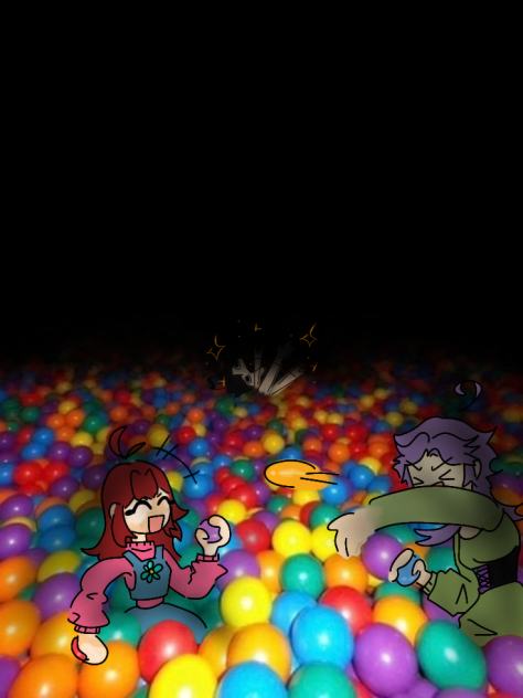 Backrooms ball pool!