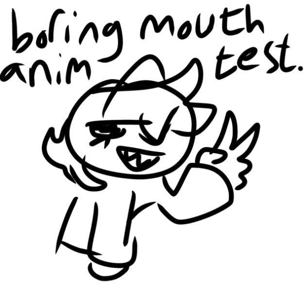 Mouth animation test