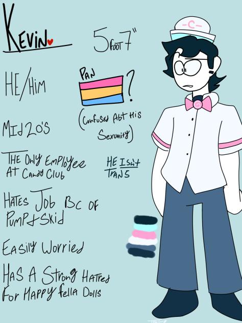 ♡Headcanons for Kevin (spooky month) ♡