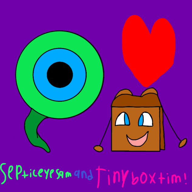 Septiceye Sam And Tiny Box Tim ❤️