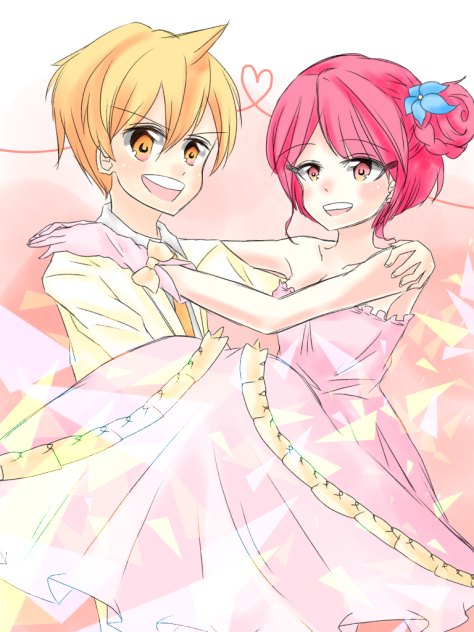 結婚1周年イラスト