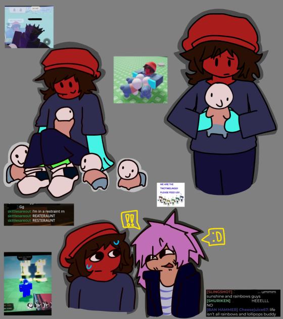 my Roblox avatar(s) lalalalala