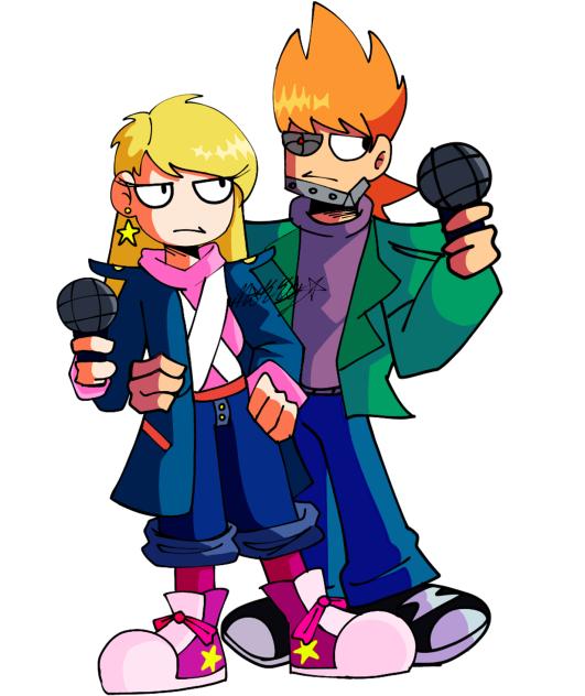 fnf fanart(Matt And my oc)