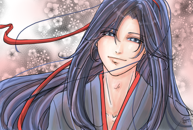 魔道祖師　魏嬰　花　お顔お直し後