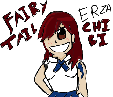 Chibi Erza scarlet