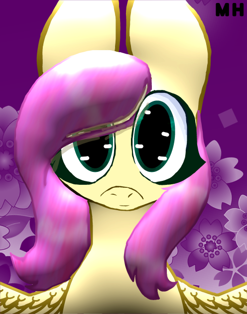 Flutter shy’s inner peace