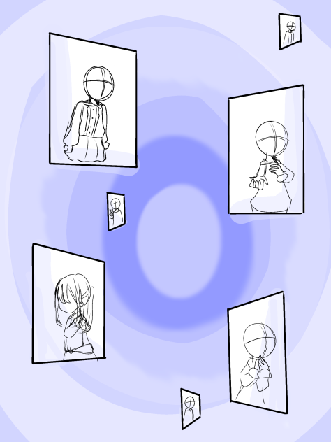 私の絵は，，