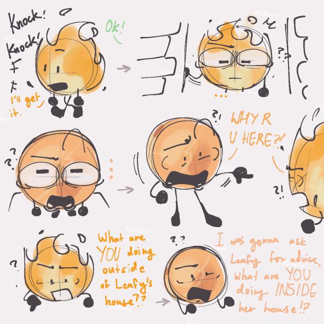 some platonic fireony interaction..idk