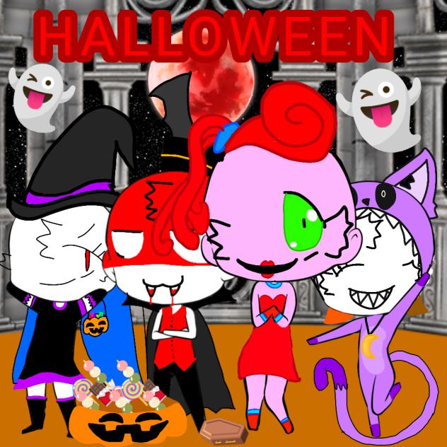 HAPPY HALLOWEEN TO ALL OF Y'ALL🎃⚰️👻🍬🍫🍭🍡