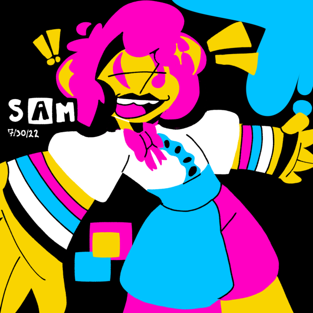 jester in the cartoon network pallet