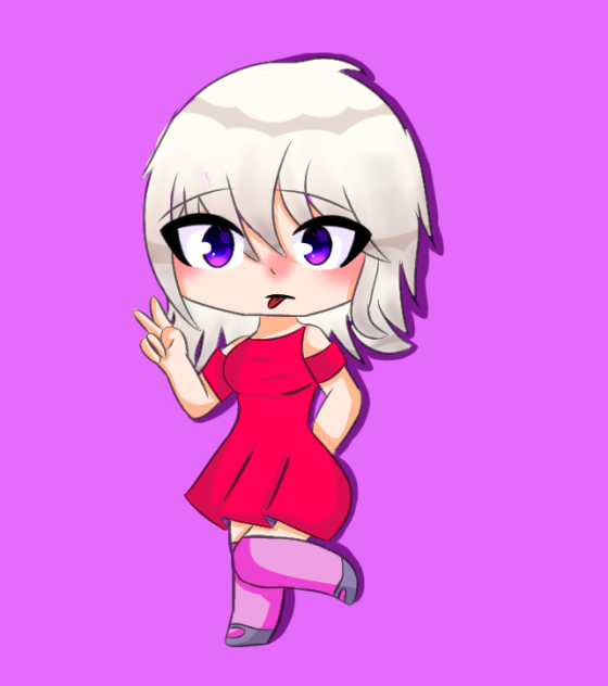 Edit gacha club ibisPaint