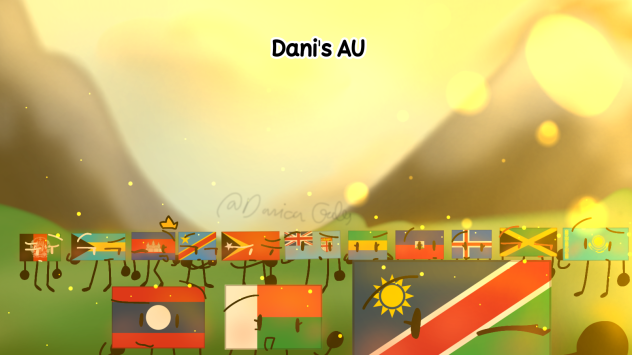 Battle Of The Countries! (My AU)