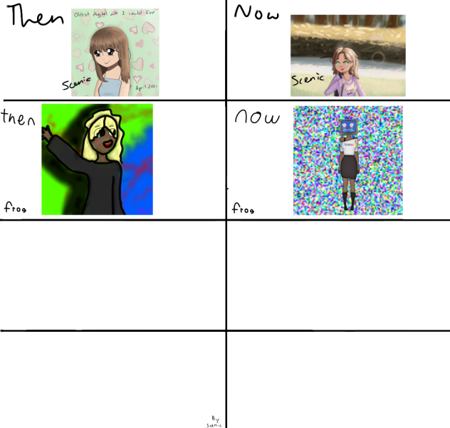 Then vs now collab!