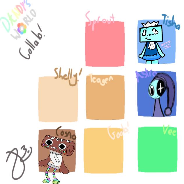 dandy world collab 😍😍