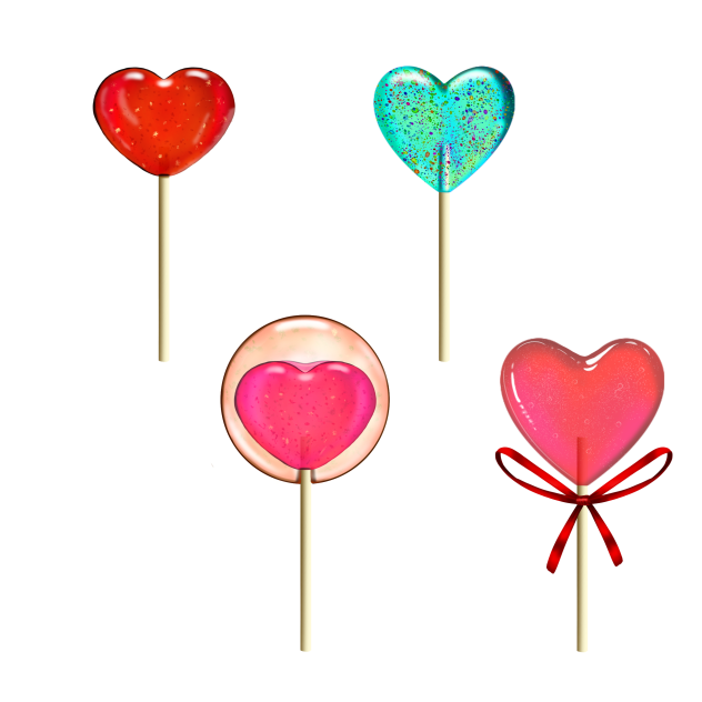Heart lolipop ❤️