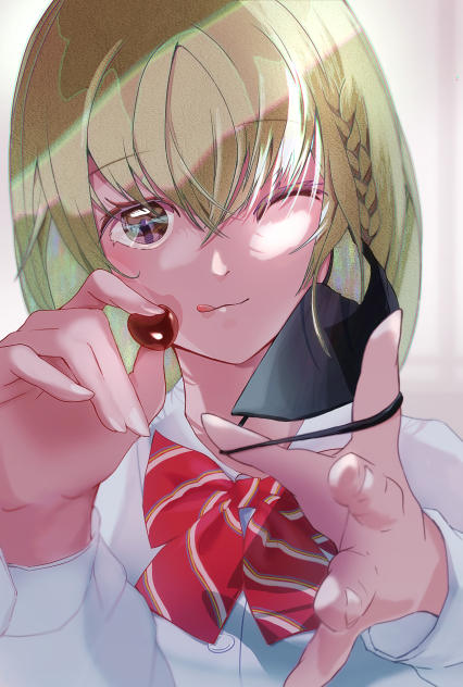 Heart-shaped chocolate