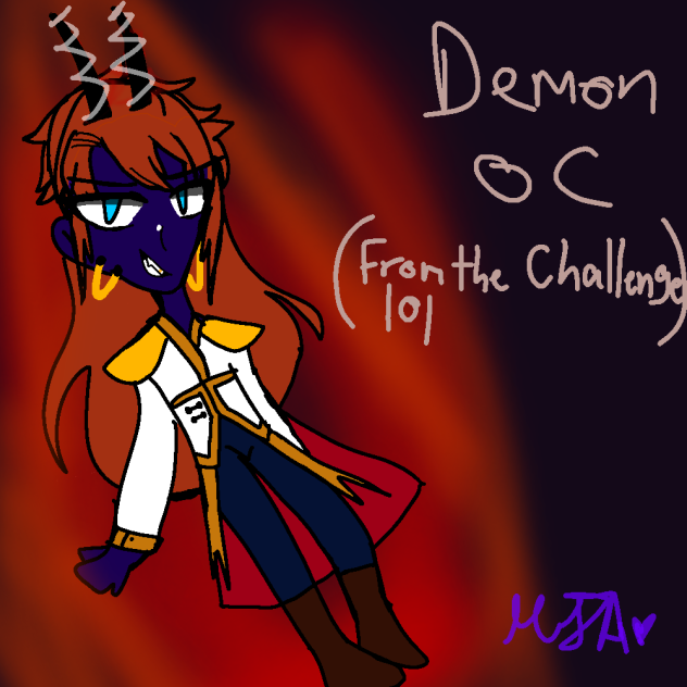 Demon from demon OC challenge