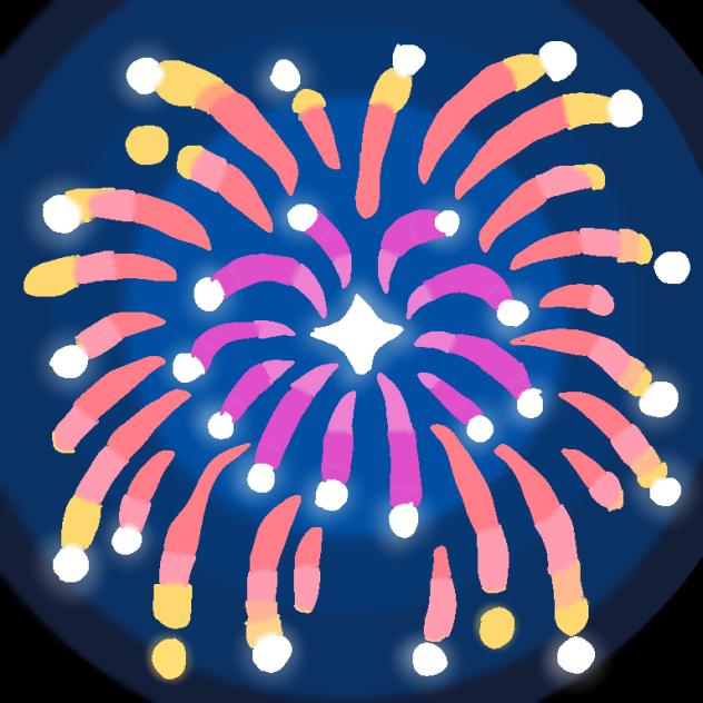 fire works emoji 🎆