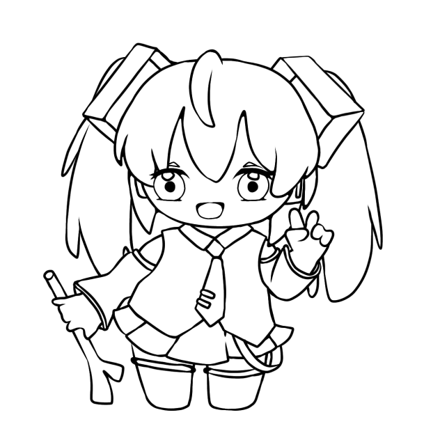 miku chibi
