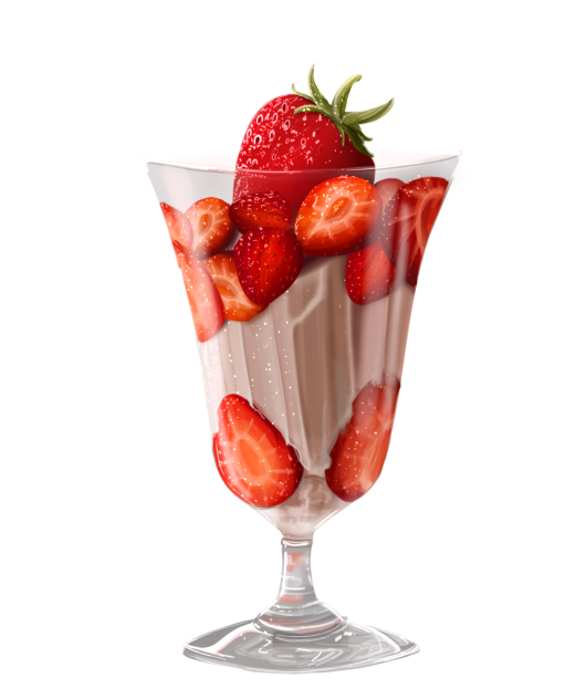strawberry parfait