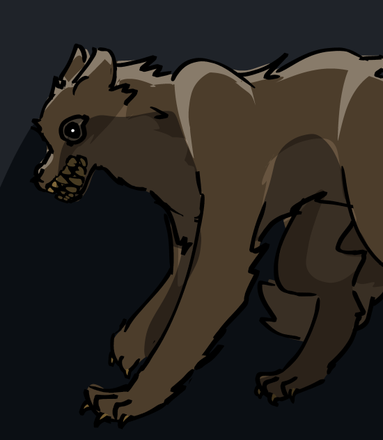 Creepy doggy