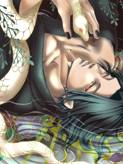 「水辺で戯れる」