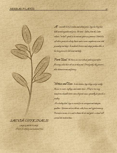 Herbs Series Sage