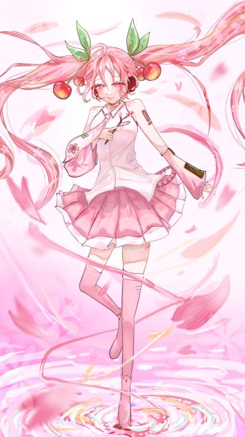 桜ミクちゃん！
