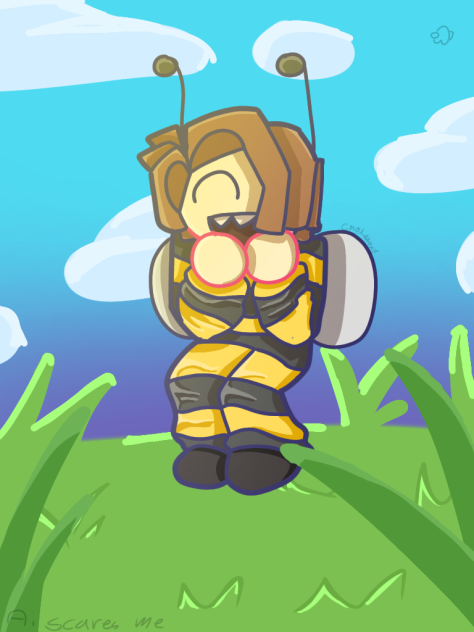MILEY AS A Bee