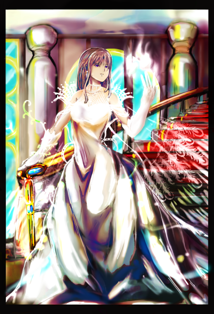 白の肖像  a portrait of the white sorceress