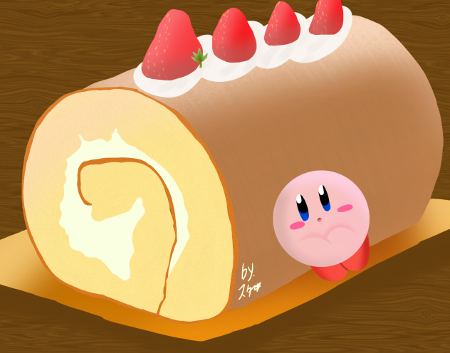 カービィのロールケーキ