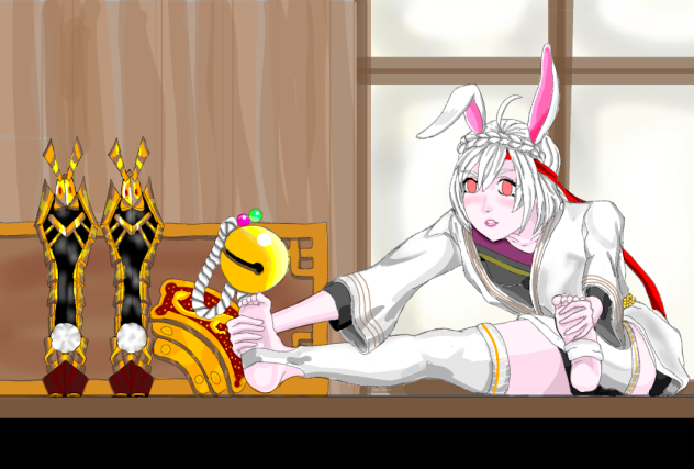 Blustone fanart-Mónica one day training