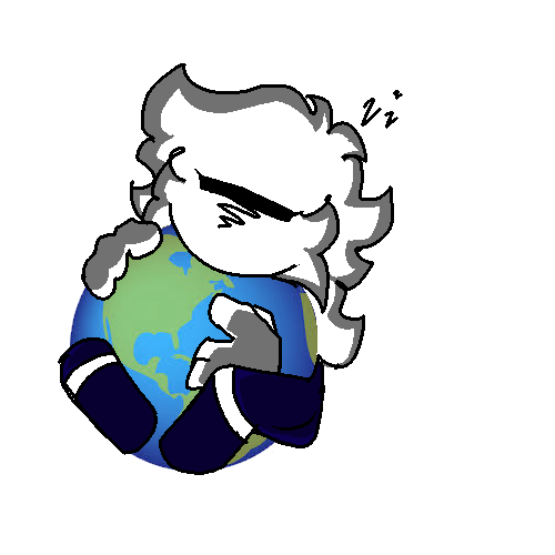 hara sleeps on earth - ibisPaint