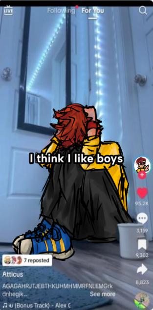 Reki likes boys guys