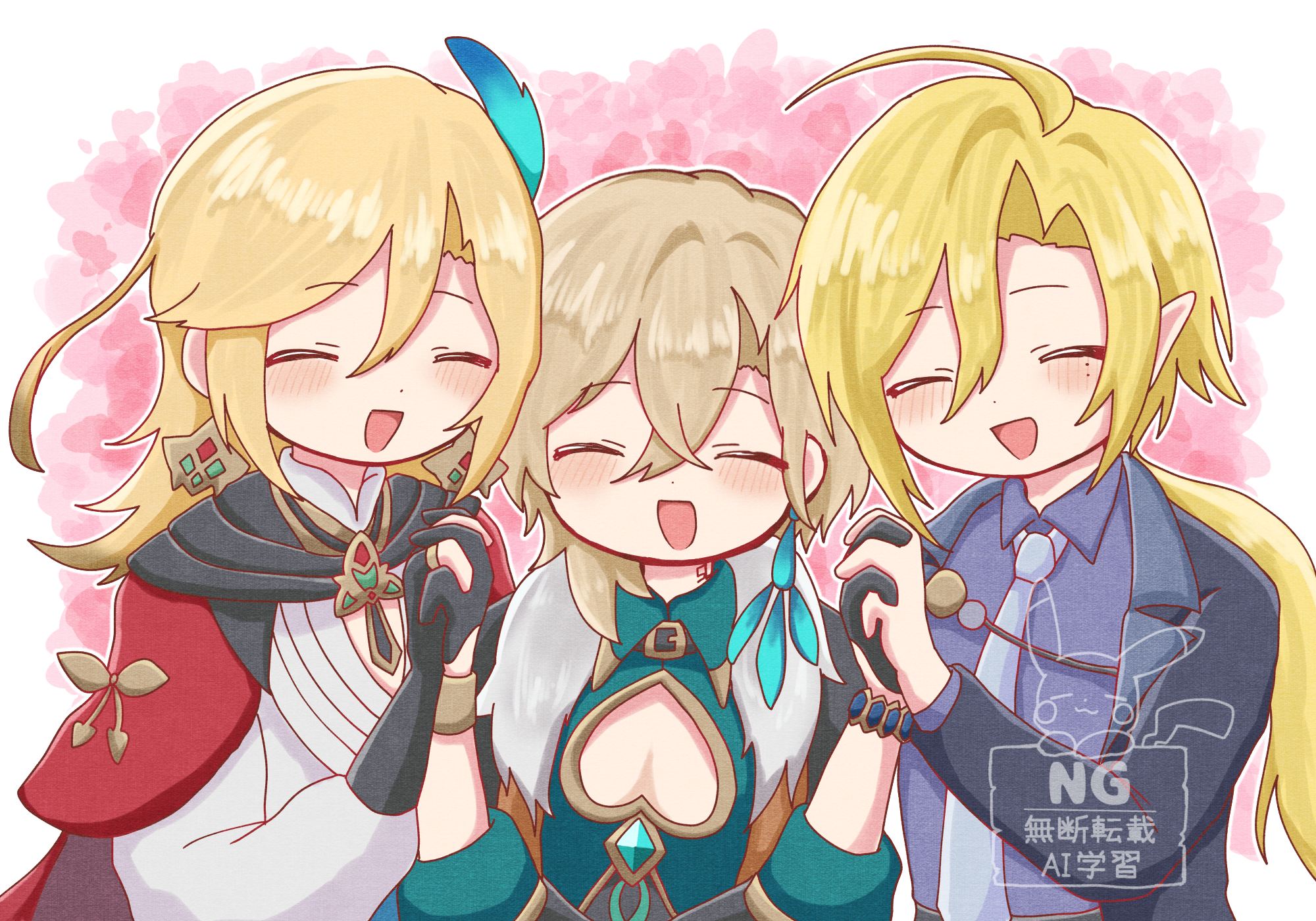 なかよしほよば金髪三姉妹〜🫶💕 - ibisPaint