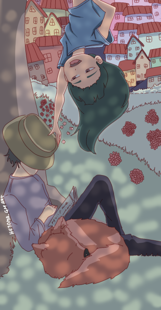 ilustración (un día de descanso)